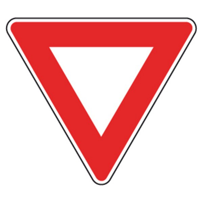 Panneaux routier Cédez le passage AB3