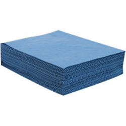 Feuilles absorbantes 2 couches bleues Hydrocarbures