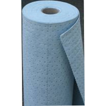 Rouleaux feuilles absorbantes 2 couches bleues Hydrocarbures