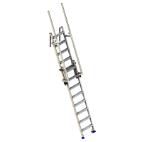 Echelle d'accès réglable avec Marches pour Skydôme Echelle d'accès réglable avec Marches pour Skydôme