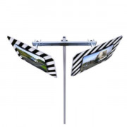 Fourche pour la pose de 2 mirroirs SOCOMIX
