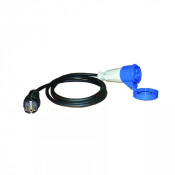 Adaptateur CEE 16A vers SCHUKO 230 V – IP44 – Usage Chantier Pro