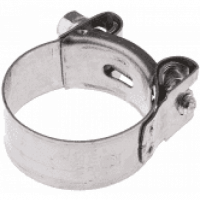Collier à tourillons inox 26-28 pour flexible DN 19 Collier à tourillons inox 26-28 pour flexible DN 19