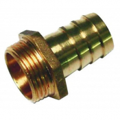 Raccord cannelé 1"G queue 19 mm en laiton CEMO