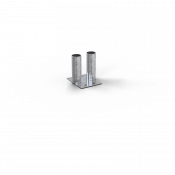 Platine pour relier 2 clôtures