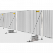Support stabilisateur à lester pour palissades