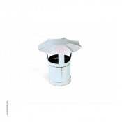 Chapeau pare-pluie Ø200 mm en Polyfeu