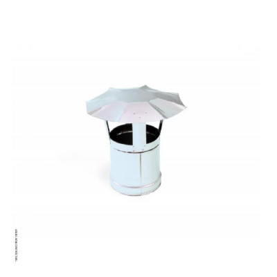 Chapeau pare-pluie Ø200 mm en Polyfeu