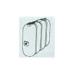 Cuve fuel fixe double paroi en polyéthylène