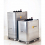 Cuve fuel métal mobile double paroi avec rack de transport
