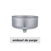 Embout de purge pour té Ø153 polyfeu