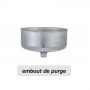 Embout de purge pour té Ø153 polyfeu