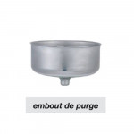 Embout de purge pour té Ø200 polyfeu
