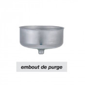 Embout de purge pour té Ø200 polyfeu
