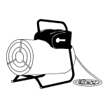 Lyre de raccordement de bouteilles pour générateurs d'air et chauffages à gaz