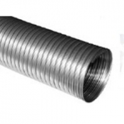 Tubage simple ou double flexible inox pour Fuel ou gaz intérieur