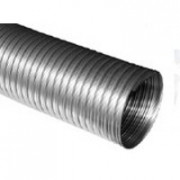 Tubage simple ou double flexible inox pour Fuel ou gaz intérieur