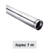 Tuyau évacuation 1M ø153 polyfeu