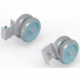 Double paire de roues ø 125 mm 