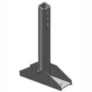 Paire de pieds orientables pour sols inclinés