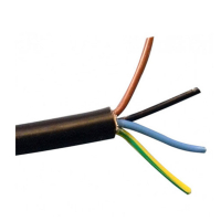 Câble rond 4x2,5mm² - au mètre - Immersion permanente Câble rond 4x2,5mm² - au mètre - Immersion permanente