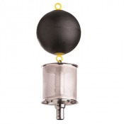Filtre fin d'aspiration et flotteur avec clapet anti-retour connexion tuyau 1" 1/4
