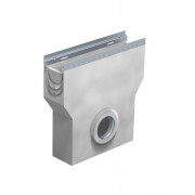 Avaloir pour BG-FILCOTEN tec cornière acier galva sortie Diam 100 mm
