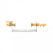Kit rail compteur DN15 L190 – Pose murale sécurisée – Clapet EA long - Airaga