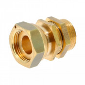 Raccord fixe laiton pour rail support compteur DN30 – ACS 16 bars