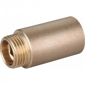 Rallonge mâle-femelle laiton 3/4" à 1" – Étanche 16 bars – Lg 13 à 63 mm