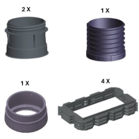 Accessoires pour filtres compacts