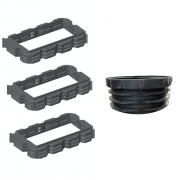 Pack rehausses 150mm - filtre seul Bionut 18EH sortie HAUTE