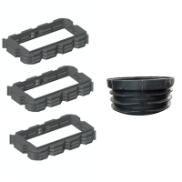 Pack rehausses 150mm - filtre seul Bionut 18EH sortie HAUTE Pack rehausses 150mm - filtre seul Bionut 18EH sortie HAUTE
