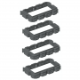 Pack rehausses hauteur 150mm - filtre seul Bionut 16-20EH sortie BASSE