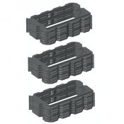 Pack rehausses hauteur 300mm - filtre seul Bionut 18EH sortie BASSE