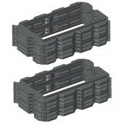 Pack rehausses hauteur 300mm - filtre seul Bionut 8-10-12EH sortie BASSE