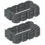 Pack rehausses hauteur 300mm - filtre seul Bionut 8-10-12EH sortie BASSE