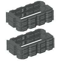 Pack rehausses hauteur 300mm - filtre seul Bionut 8-10-12EH sortie BASSE Pack rehausses hauteur 300mm - filtre seul Bionut 8-10-12EH sortie BASSE