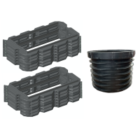 Pack rehausses hauteur 300mm - filtre seul Bionut 8-10-12EH sortie HAUTE Pack rehausses hauteur 300mm - filtre seul Bionut 8-10-12EH sortie HAUTE
