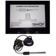 Alarme 1 sonde pour séparateur d'hydrocarbures et hydrodynamique