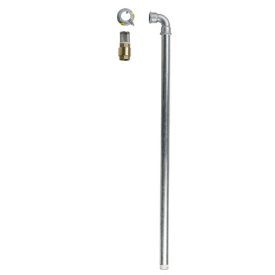 Tubes d'aspiration canne 3/4" , 1" G F, 2" G M