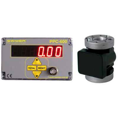 Complet: compteur PPC-600 + débitmètre à impulsion  K600/3