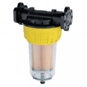 Filtre de carburant transparent 100l/min avec culasse- 5mic