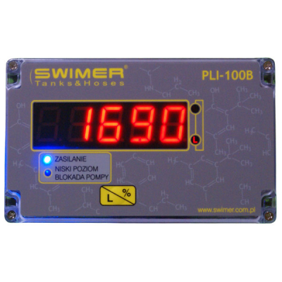 PLI-100B- indicateur programmable du niveau avec une sonde de pression submersible