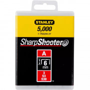 Agrafes type A boite de 1000 ou 5000 - STANLEY