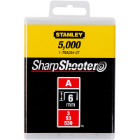 Agrafes type A boite de 1000 ou 5000 - STANLEY Agrafes type A boite de 1000 ou 5000 - STANLEY