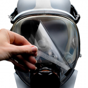 Visière anti-rayures - Masque complet - Lot de 10