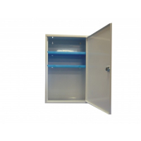 Armoire pharmacie métallique vide 1 porte avec serrure Armoire pharmacie métallique vide 1 porte avec serrure