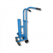 Chariot support brosse pour les travaux au sol