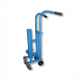 Chariot support brosse pour les travaux au sol